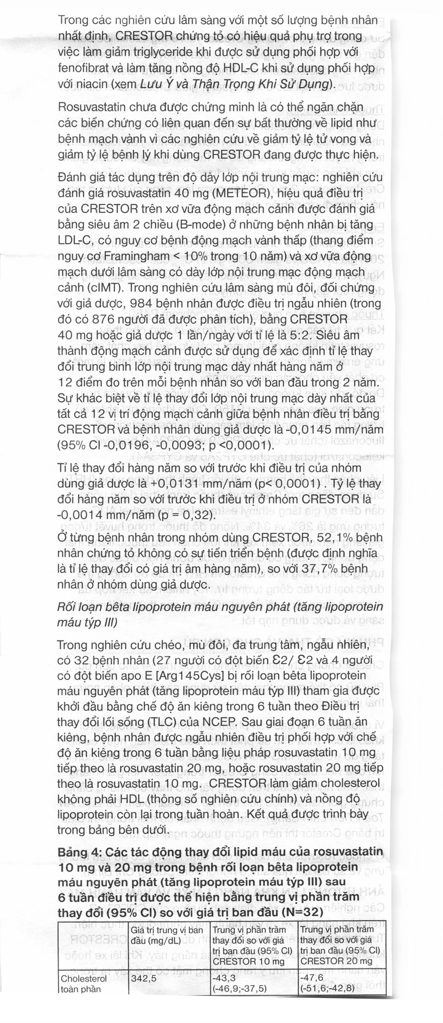 Crestor 5mg trị rối loạn mỡ máu (2 vỉ x 14 viên) - 6